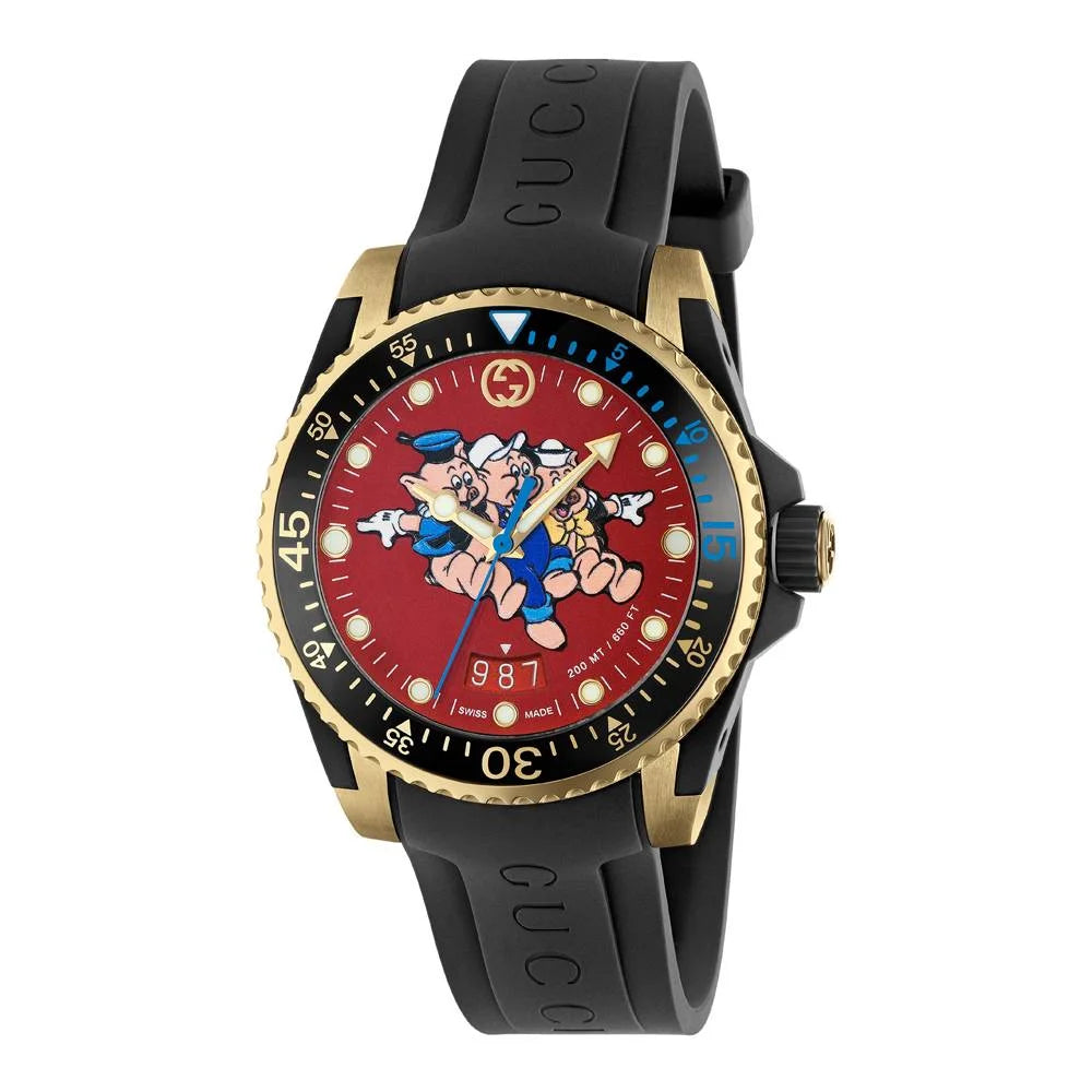 Men's Gucci Dive Special Edition Swiss Watch - YA136325